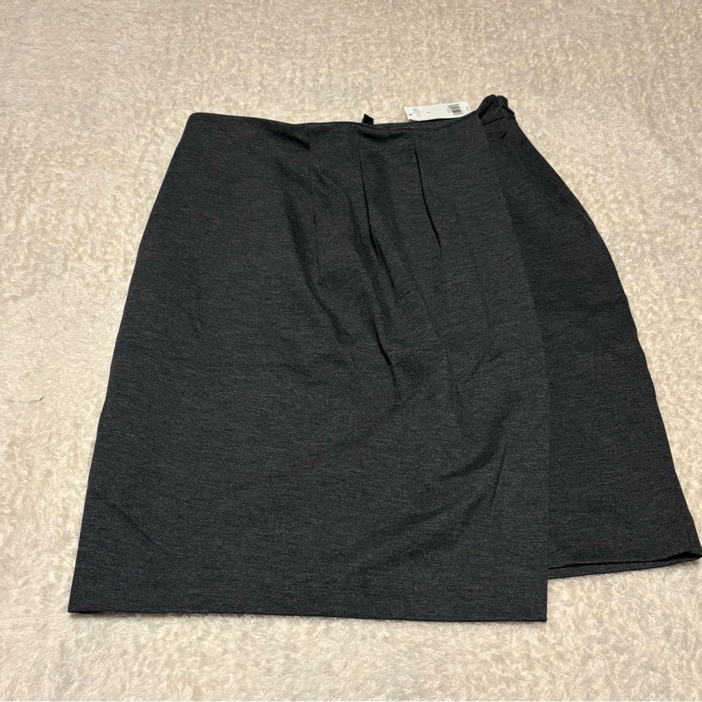 Ann Taylor Charcoal Pencil Skirt